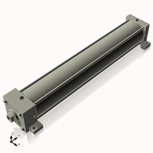 Isometric View of 4ASL24CCK1.375S4