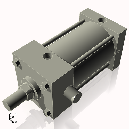 Isometric View of 4ATF4NCK1.375