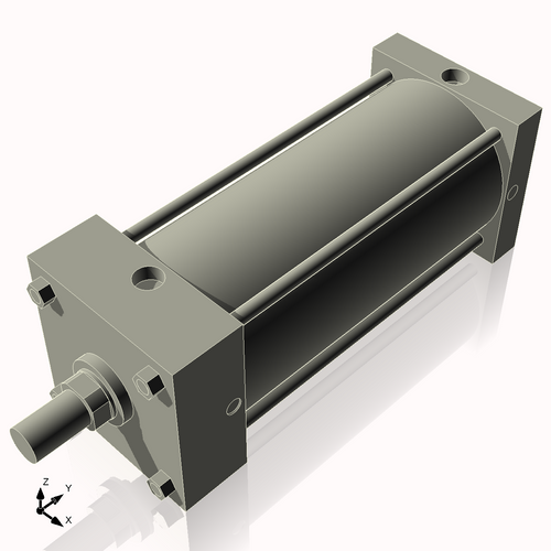 Isometric View of 6ASF11CCK1.75