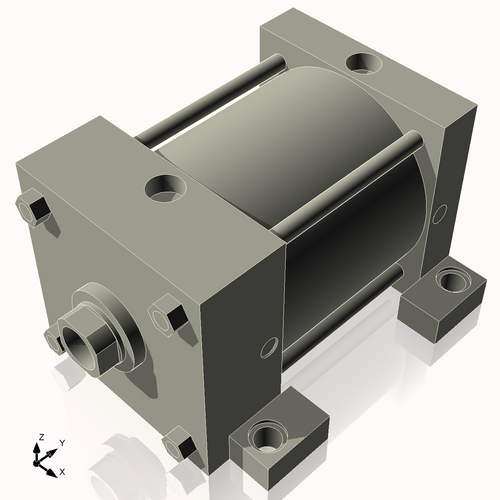 Isometric View of 6ASL4CCK1.75S4