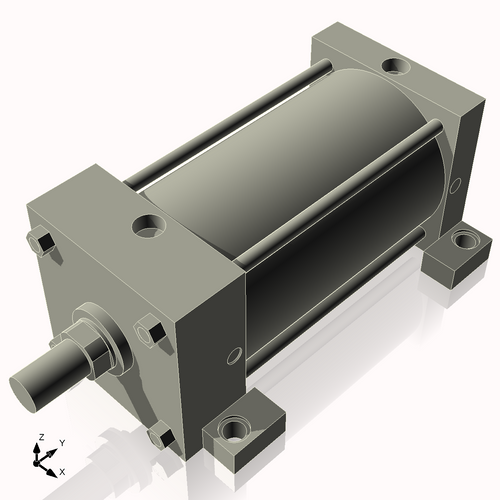 Isometric View of 6ASL8CCK1.75
