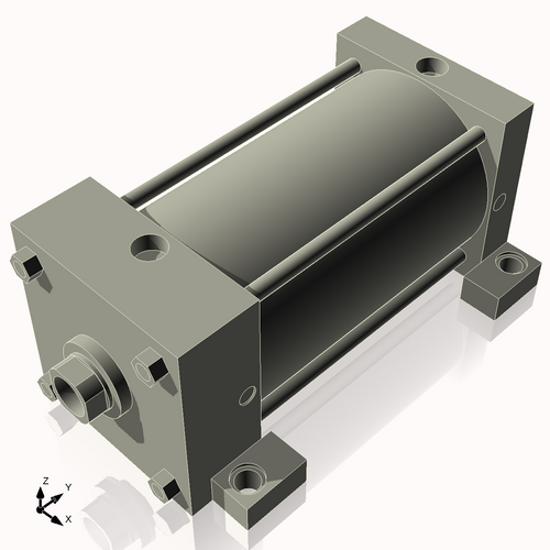 Isometric View of 6ASL8CCK1.75S4