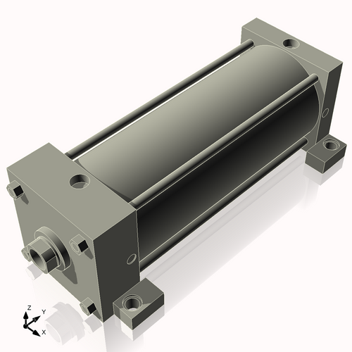 Isometric View of 6ASL13CCK1.75S4