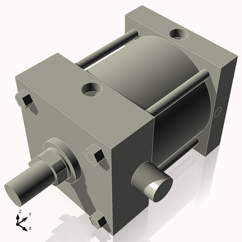 Isometric View of 6ATF3NCK1.75