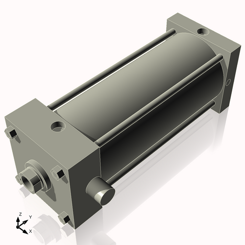 Isometric View of 6ATF12NCK1.75S4
