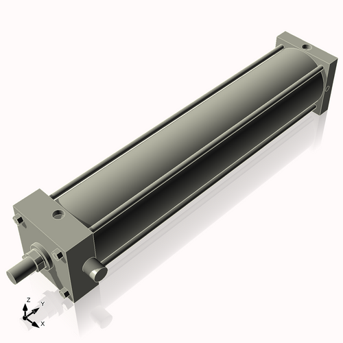 Isometric View of 6ATF28NCK1.75