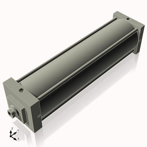 Isometric View of 7AC26CCK1.75S4