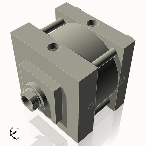 Isometric View of 7ASF1NCK1.75S4