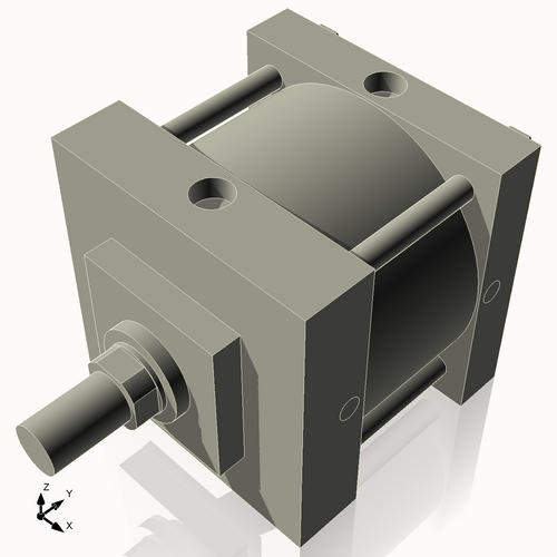 Isometric View of 7ASF2NCK1.75