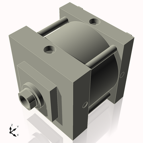 Isometric View of 7ASF2CCK1.75S4