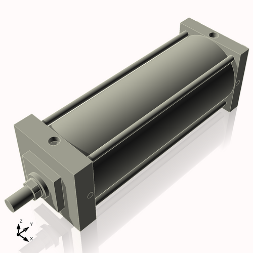 Isometric View of 7ASF17NCK1.75
