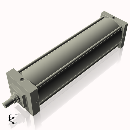 Isometric View of 7ASF26NCK1.75