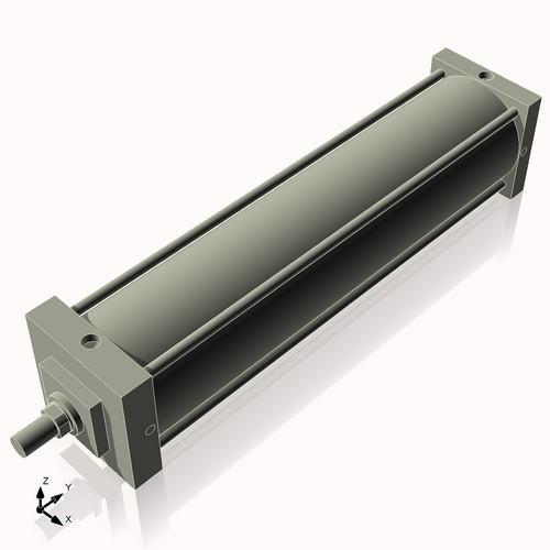 Isometric View of 7ASF28NCK1.75