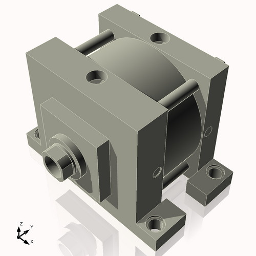 Isometric View of 7ASL1CCK1.75S4