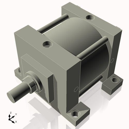 Isometric View of 7ASL3NCK1.75