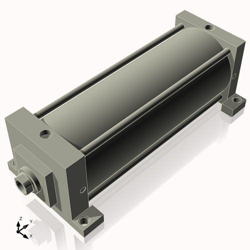 Isometric View of 7ASL17CCK1.75S4