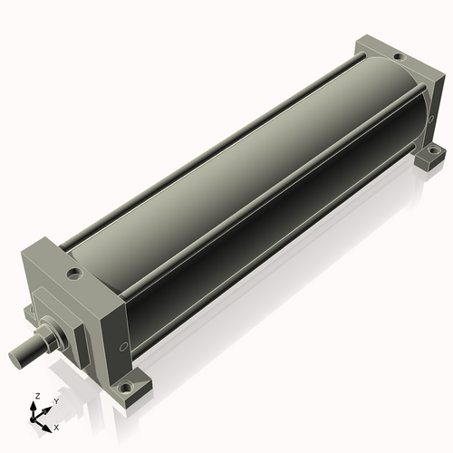 Isometric View of 7ASL28NCK1.75