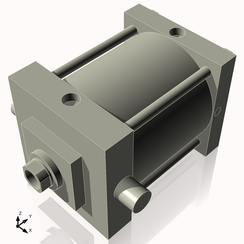 Isometric View of 7ATF5CCK1.75S4
