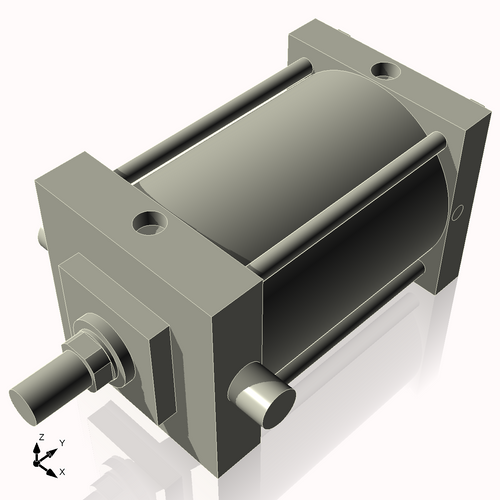Isometric View of 7ATF7NCK1.75