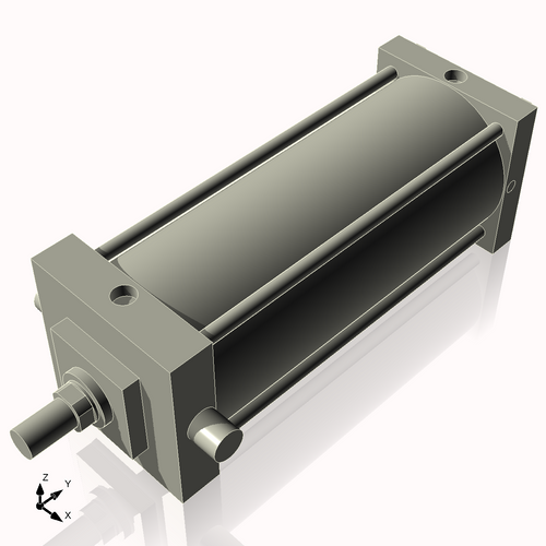 Isometric View of 7ATF15NCK1.75