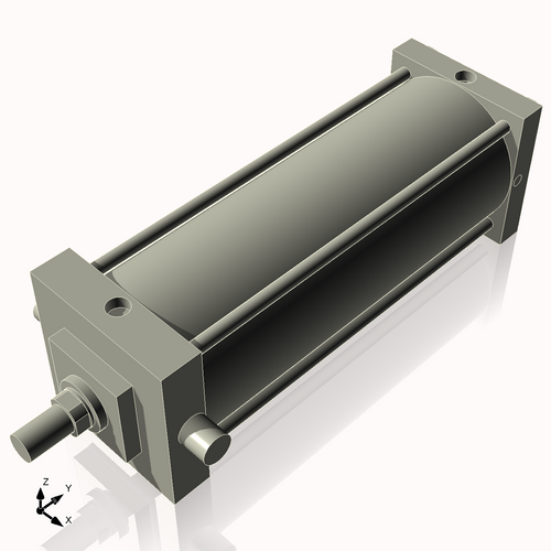 Isometric View of 7ATF17NCK1.75