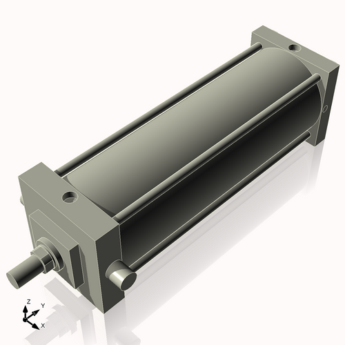 Isometric View of 7ATF19NCK1.75