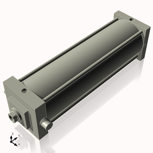 Isometric View of 7ATF22NCK1.75S4