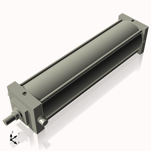 Isometric View of 7ATF28NCK1.75