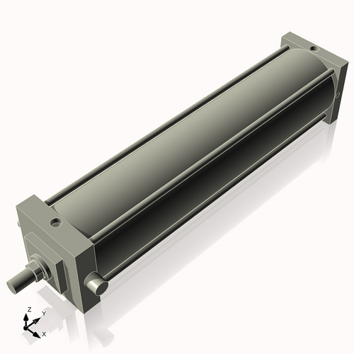 Isometric View of 7ATF30NCK1.75