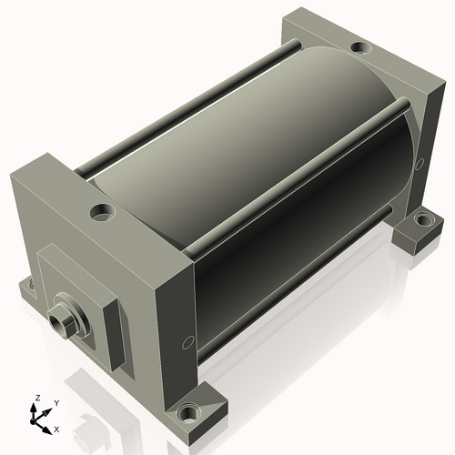 Isometric View of 8ASL12NCKS4