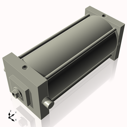 Isometric View of 8ATF16CCKS4