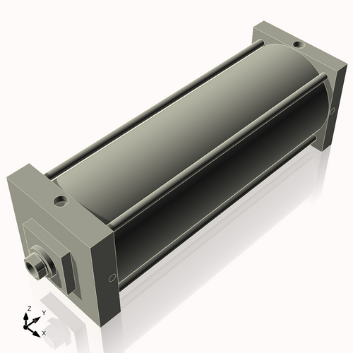 Isometric View of 8AC21NCK1.75S4