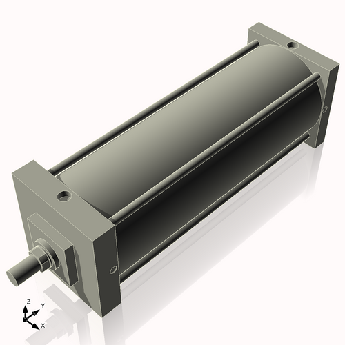 Isometric View of 8AC21CCK1.75