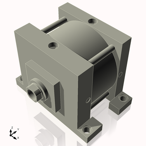 Isometric View of 8ASL2CCK1.75S4