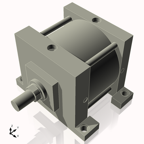 Isometric View of 8ASL3CCK1.75