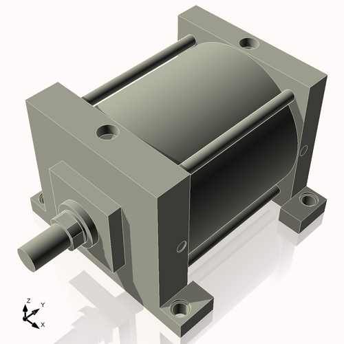 Isometric View of 8ASL6CCK1.75