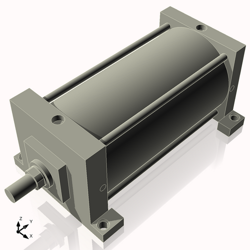 Isometric View of 8ASL13NCK1.75