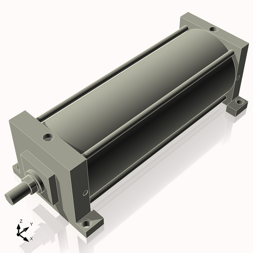 Isometric View of 8ASL20CCK1.75