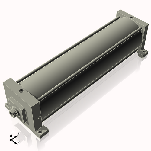 Isometric View of 8ASL30CCK1.75S4