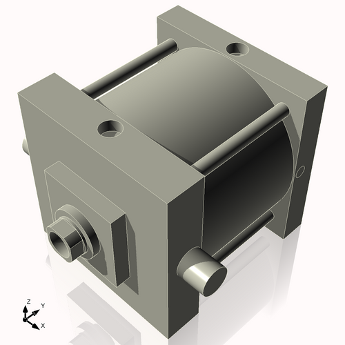 Isometric View of 8ATF4CCK1.75S4