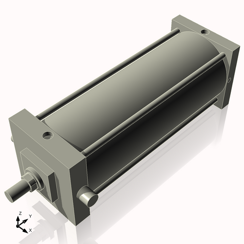 Isometric View of 8ATF19NCK1.75