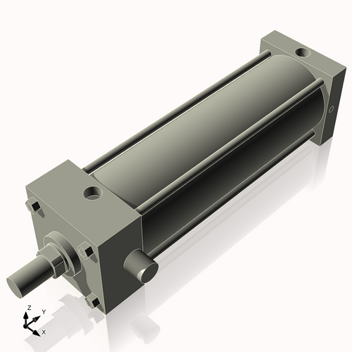 Isometric View of 4ATF11CCK1.375