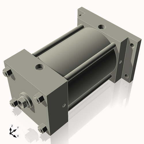 Isometric View of 5ARF5CCKS4