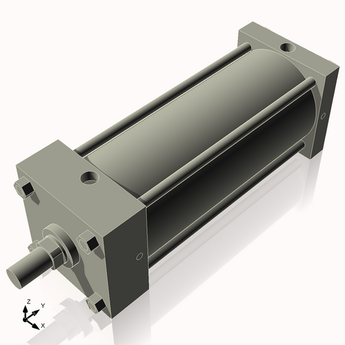 Isometric View of 5AC10NCK1.375