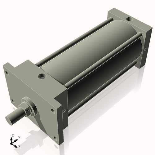 Isometric View of 5AFF10CCK1.375