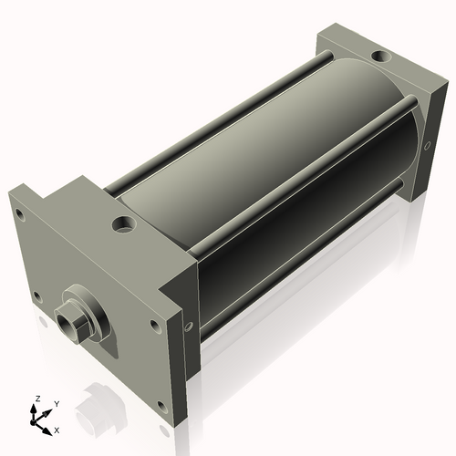 Isometric View of 5AFF10CCK1.375S4