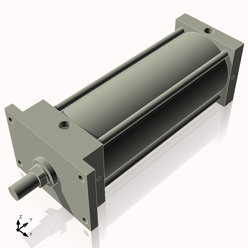Isometric View of 5AFF11NCK1.375