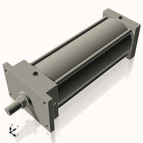 Isometric View of 5AFF12CCK1.375