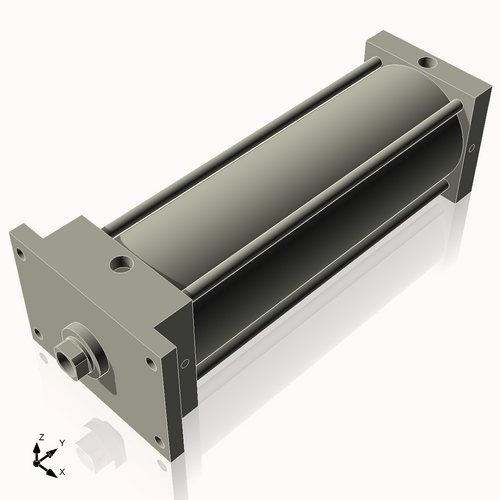 Isometric View of 5AFF13NCK1.375S4