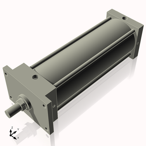 Isometric View of 5AFF13CCK1.375